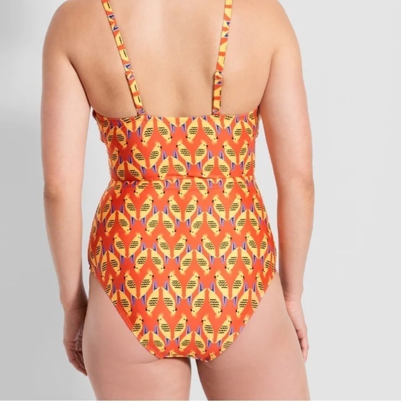 ModCloth The Joanna One-Piece Swimsuit New Sz Medium - Picture 6 of 10